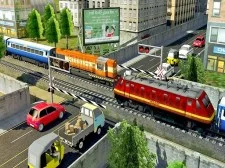 Modern Train Driving Simulator: City Train Games