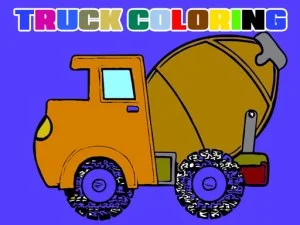 Trucks Coloring Book